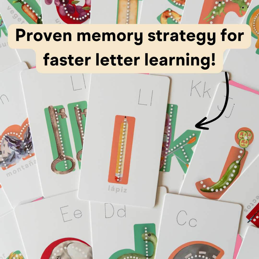 Lit Letters Español and English Bundle: Learn Letters 2x Faster in Spanish and English