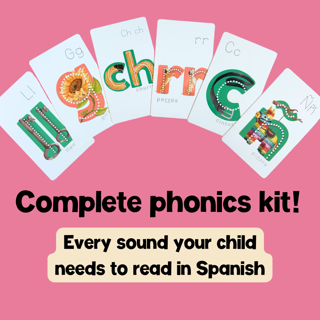 Lit Letters Español: Learn Spanish Phonics Faster | Embedded Pictograph Mnemonics for Spanish Letter Learning