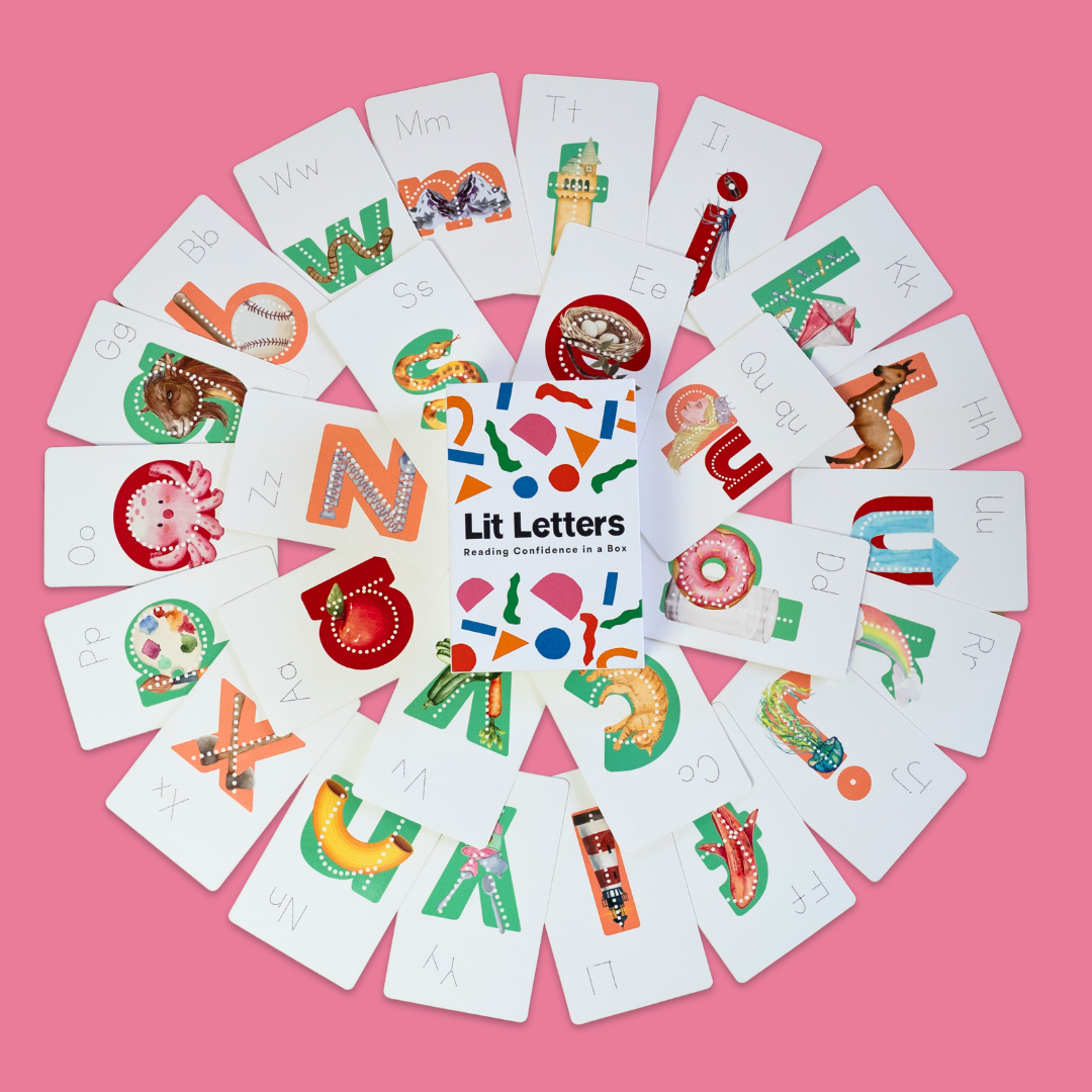 Lit Letters Español and English Bundle: Learn Letters 2x Faster in Spanish and English